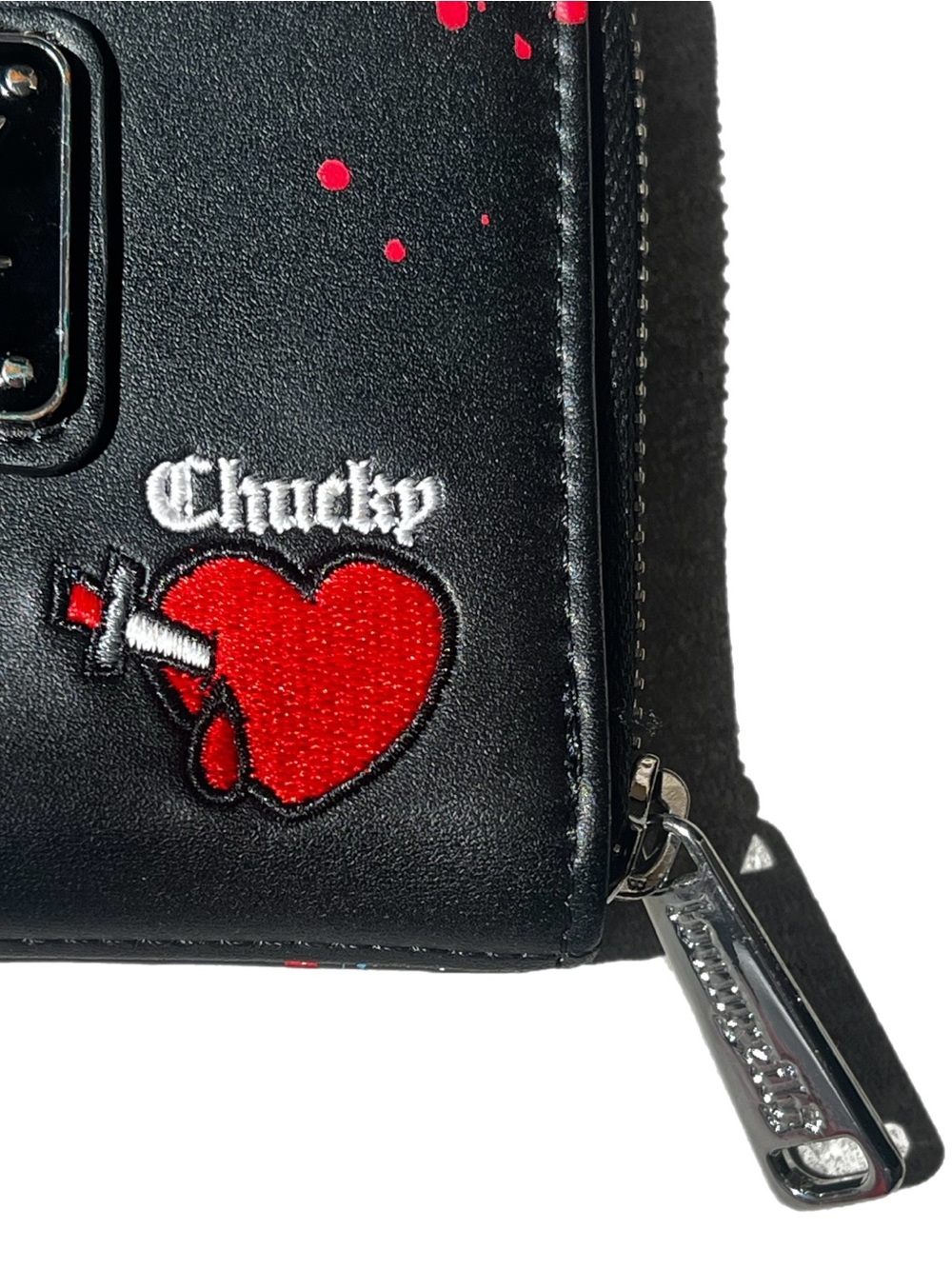 Loungefly Chucky and Tiffany Zip Around Wallet Bride Of Chucky Halloween - Picture 4 of 9